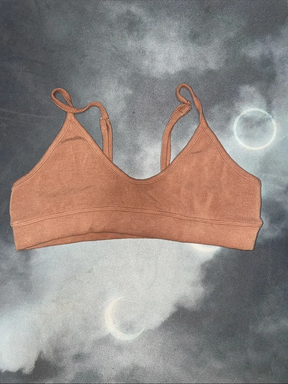 Skims Seamless Scoop Bralette in Rust | S